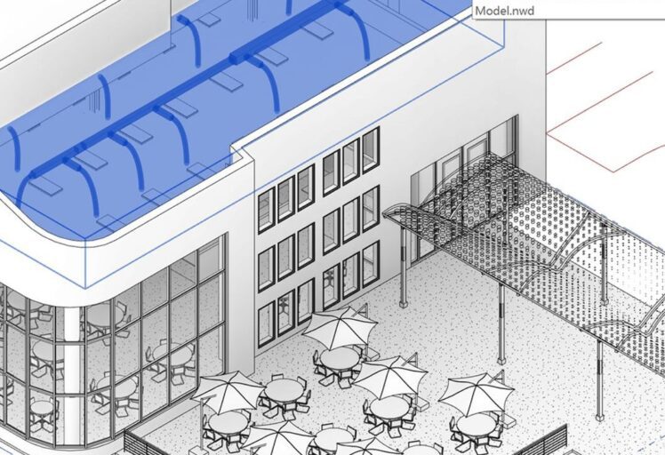 BIM model office space
