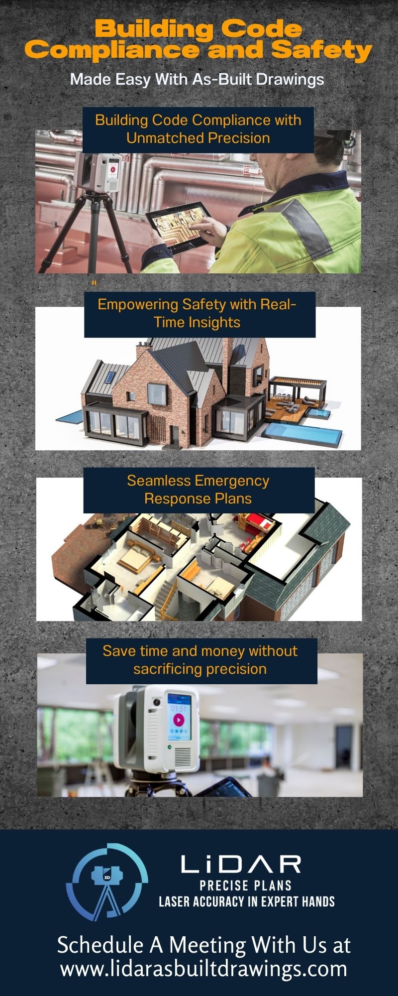 Contractor accessing registered point cloud in Leica Field 360 for construction documentation