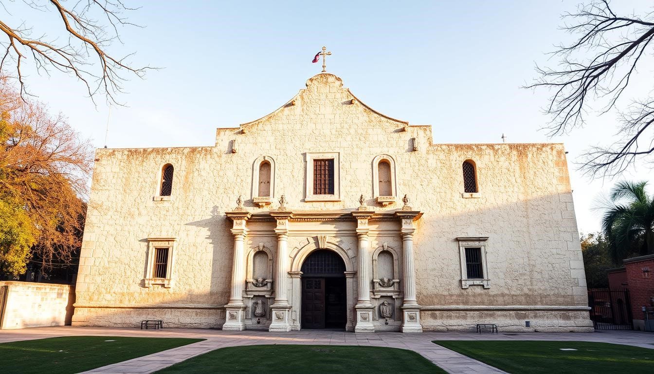 The Alamo in San Antonio, TX for historic preservation