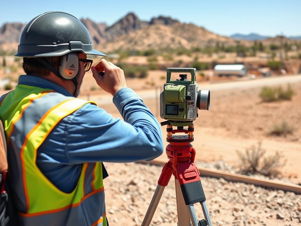 LiDAR topographic survey Phoenix AZ — site planning and civil engineering terrain data