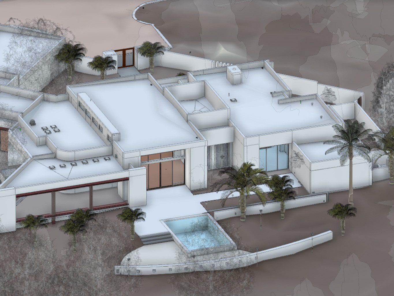 Residential as-built laser scanning Phoenix AZ — existing conditions documentation for renovation