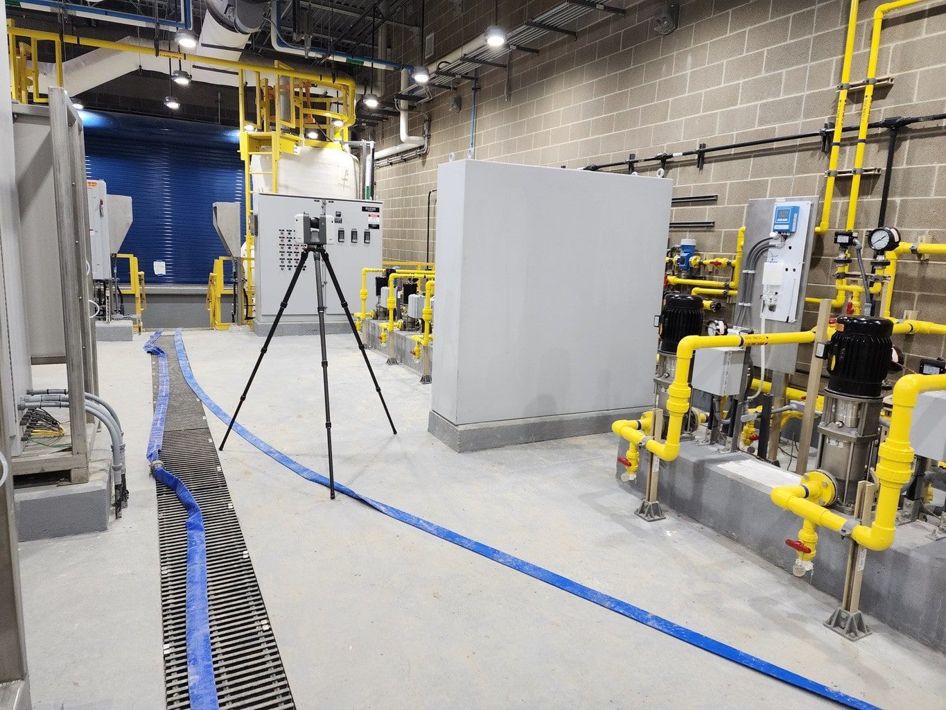 3D laser scanning MEP equipment in Salt Lake City, UT for accurate as-built documentation and BIM modeling.