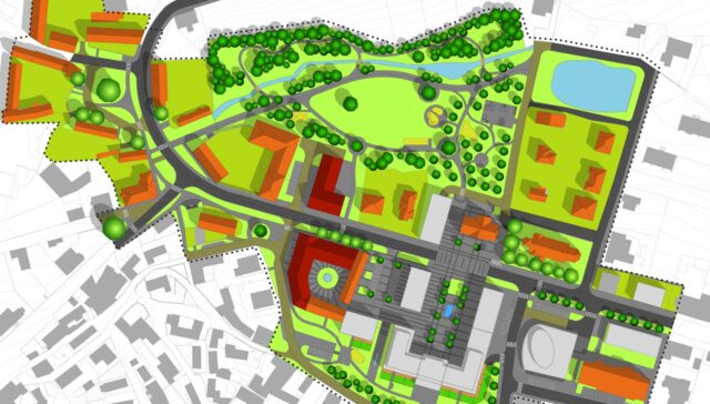 Urban planning map