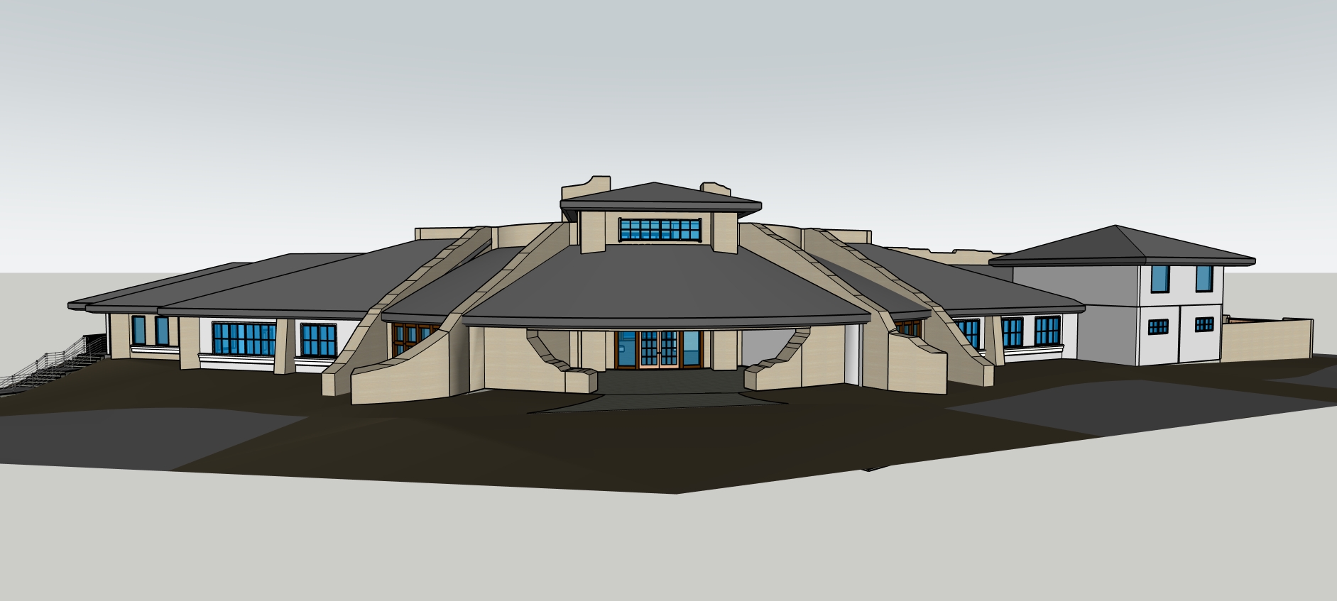 As-Built BIM for Firerock Country Club: Enhancing Remodel Precision and Facility Management