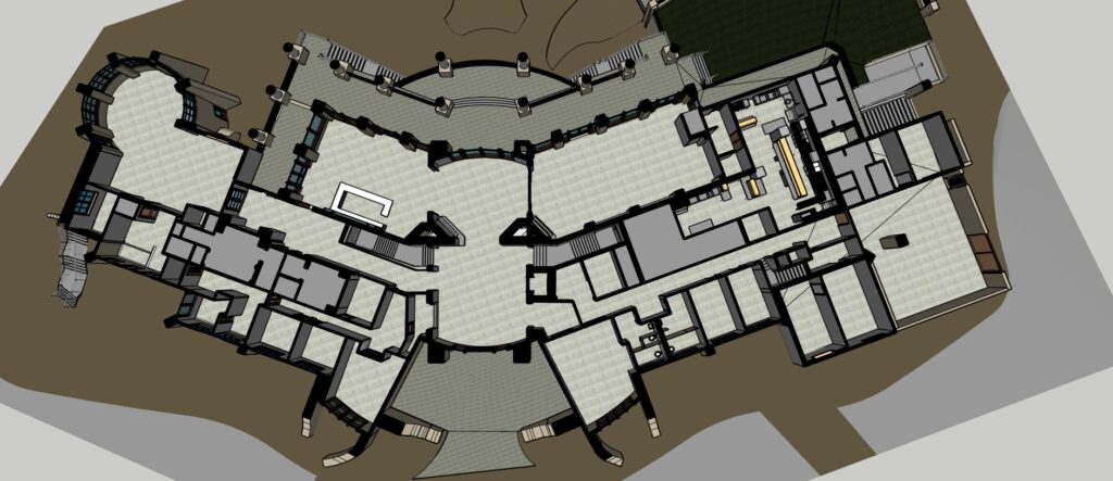 As-Built BIM Model sectioin