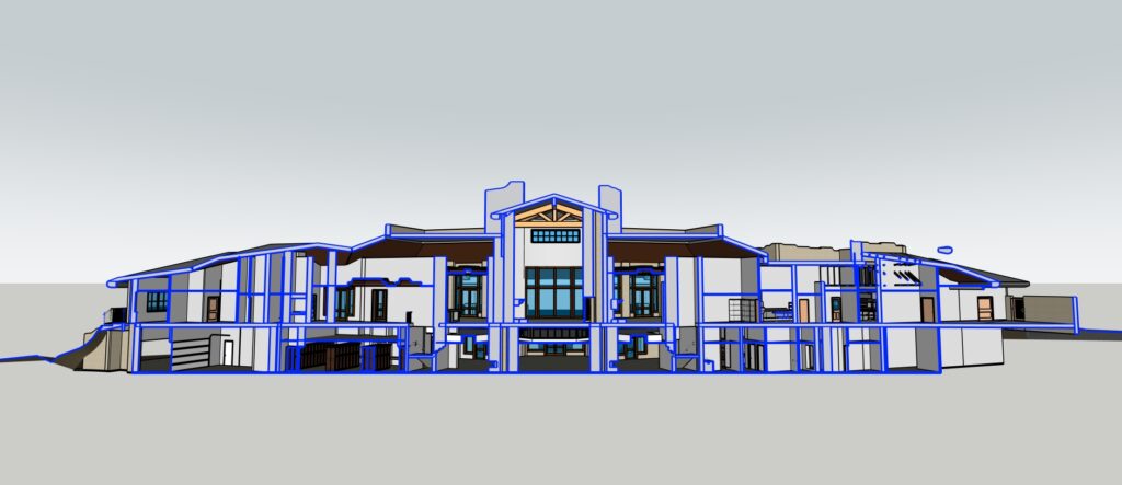 As-Built BIM Model Section