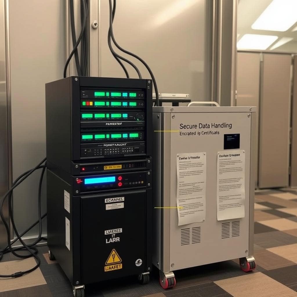 3D laser scanning of mechanical equipment for accurate as-built documentation and BIM modeling.