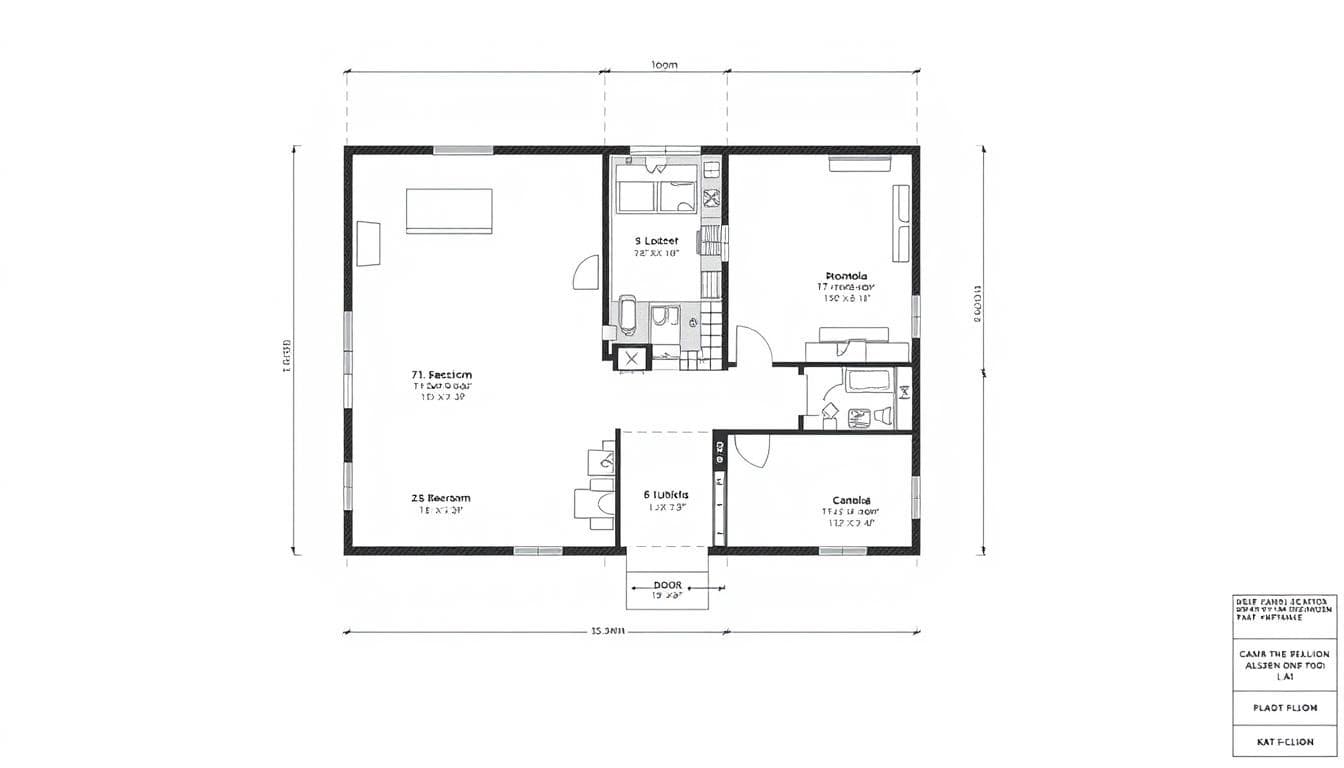 Detailed 2D CAD as-built drawings generated from laser scan data.