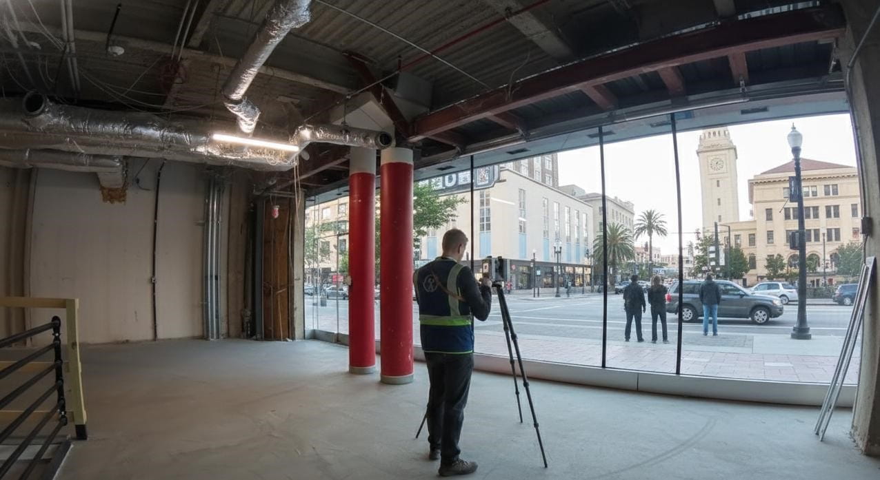 Industrial facility 3D scanning Fremont